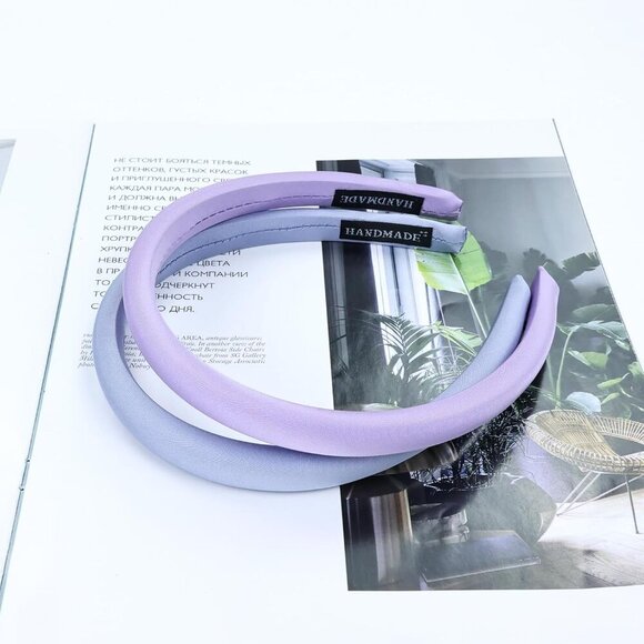 10 Pieces Super Soft & Comfortable Sponge Padded Headbands Hair Bands Hoops Acce - Picture 8 of 9